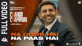 Na Door Hai Na Paas Hai Song Poster from Chandu Champion