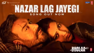 Nazar Lag Jayegi Song Poster from Bholaa
