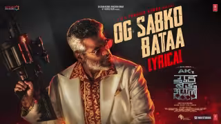 OG Sabko Bataa Song Poster from Good Bad Ugly