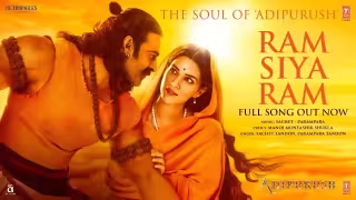 Ram Siya Ram Song Poster from Adipurush