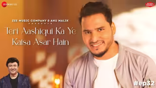 Teri Aashiqui Ka Ye Kaisa Asar Hain Song Poster from Anu Malik x Zee Music