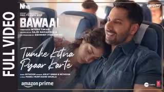Tumhe Kitna Pyaar Karte Song Poster from Bawaal