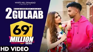 2 Gulaab Song Poster from White Hill Dhaakad