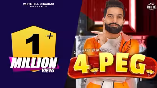 4 Peg Song Poster from White Hill Dhaakad
