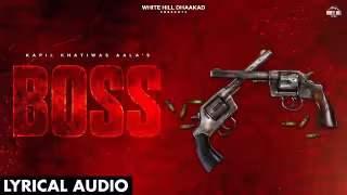 BOSS Song Poster from White Hill Dhaakad
