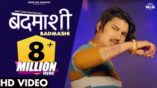 Badmashi Song Poster from White Hill Dhaakad