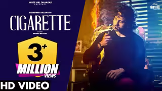 Cigarette Song Poster from White Hill Dhaakad