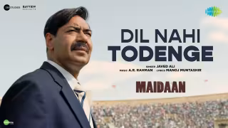 Dil Nahi Todenge Song Poster from Maidaan