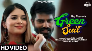 Green Suit Song Poster from White Hill Dhaakad