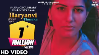 Haryanvi Thumka Song Poster from White Hill Dhaakad