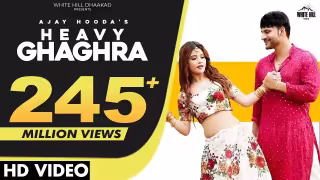 Heavy Ghaghra Song Poster from White Hill Dhaakad