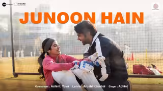 Junoon Hain Song Poster from Mr. & Mrs. Mahi