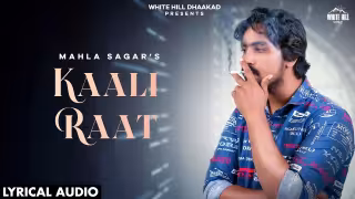 Kaali Raat Song Poster from White Hill Dhaakad