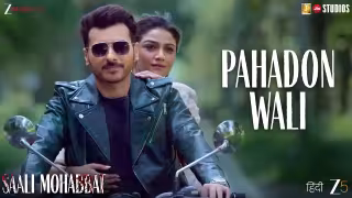 Pahadon Wali Song Poster from Saali Mohabbat