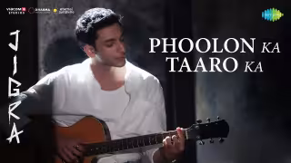 Phoolon Ka Taaro Ka Song Poster from Jigra