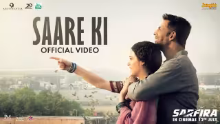 Saare Ki Song Poster from Sarfira