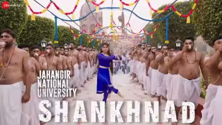 Shankhnad Song Poster from Jahangir National University