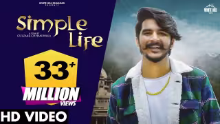 Simple Life Song Poster from White Hill Dhaakad