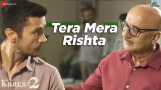 Tera Mera Rishta Song Poster from Kaagaz 2