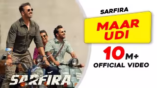 The Spirit of Sarfira – Maar Udi Song Poster from Sarfira