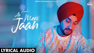 Ae Meri Jaan Song Poster from White Hill Beats