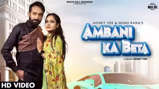 Ambani Ka Beta Song Poster from White Hill Dhaakad