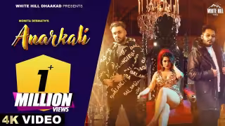 Anarkali Song Poster from White Hill Dhaakad