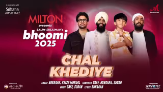 Chal Khediye Song Poster from Salim Sulaiman Music