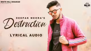 Destruction Song Poster from White Hill Dhaakad