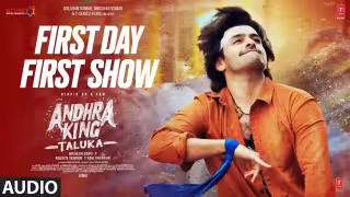 First Day First Show Song Poster from Andhra King Taluka