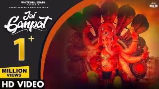 Jai Ganpat Song Poster from White Hill Beats