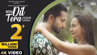 Mera Dil Tera Hone Laga Song Poster from White Hill Beats