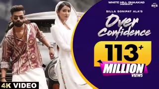 Over Confidence Song Poster from White Hill Dhaakad