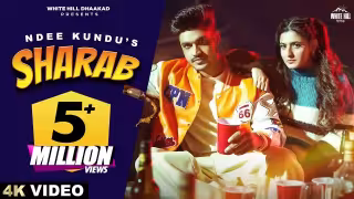Sharab Song Poster from White Hill Dhaakad