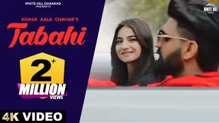 Tabahi Song Poster from White Hill Dhaakad