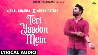 Teri Yaadon Mein Song Poster from White Hill Beats