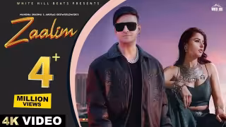 Zaalim Ho Song Poster from White Hill Beats