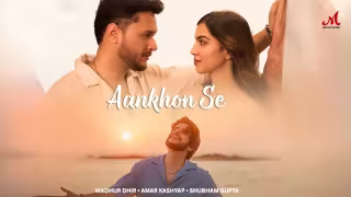 Aankhon Se Song Poster from Salim Sulaiman Music