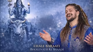 Chale Baraati Bholenath Ki Shaadi Song Poster from Hansraj Raghuwanshi - Bhakti Bhajan