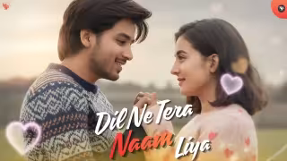 Dil Ne Tera Naam Liya Song Poster from Vatsal Bhoya