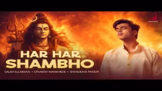 Har Har Shambho Song Poster from Salim Sulaiman Music