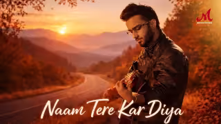 Naam Tere Kardiya Song Poster from Salim Sulaiman Music
