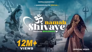 Om Namah Shivaye Song Poster from Hansraj Raghuwanshi - Bhakti Bhajan
