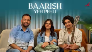 Baarish Yeh Pehli Song Poster from Salim Sulaiman Music