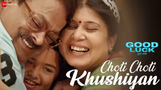 Choti Choti Khushiyan Song Poster from Good Luck