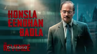 Honsla Eendhan Badla Song Poster from Kivi Music Records - Dhurandhar 2 The Revenge