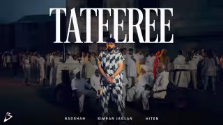Tateeree Song Poster from Badshah