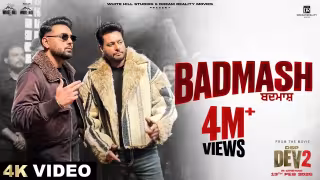 Badmash Song Poster from DSP Dev 2 - Prem Dhillon