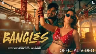 Bangles Song Poster from Sanju Rathod SR
