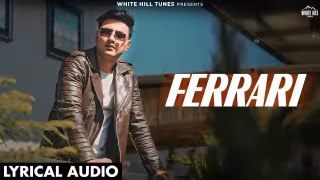 Ferrari Song Poster from White Hill Tunes